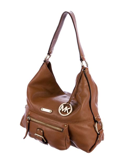 michael kors leatherboho bag|Michael Kors bag original price.